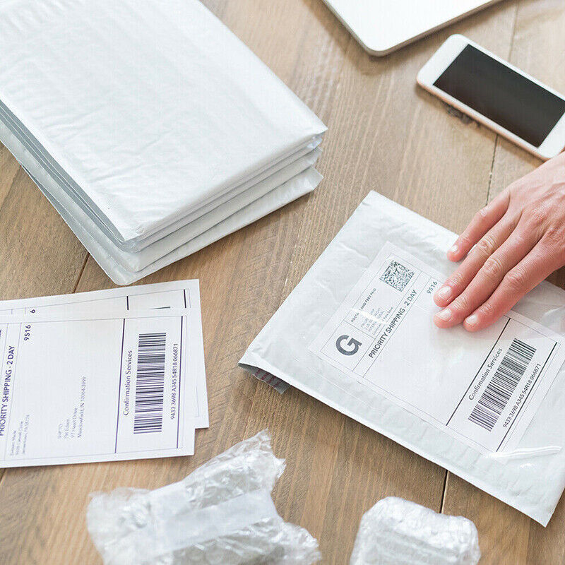 350PCS Direct Thermal Shipping Labels 100x150mm Roll