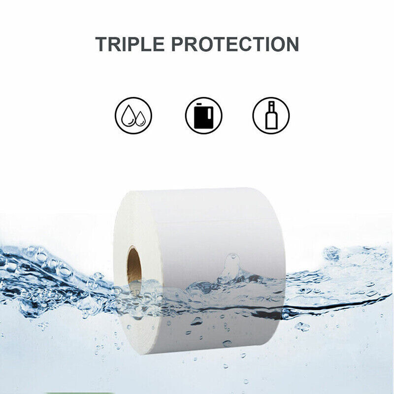 350PCS Direct Thermal Shipping Labels 100x150mm Roll