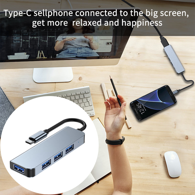 USB-C Hub 8/6/4-in-1 Adapter with HDMI and Multi Ports