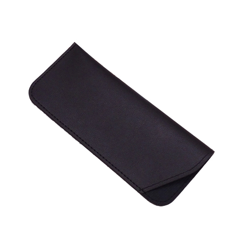 PU Leather Eyeglass Sunglasses Case Soft Pouch