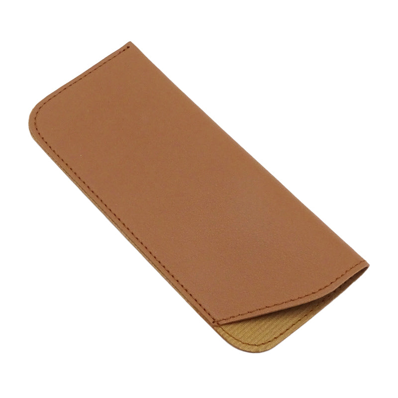 PU Leather Eyeglass Sunglasses Case Soft Pouch