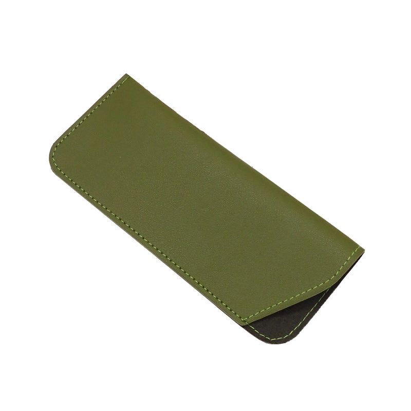 PU Leather Eyeglass Sunglasses Case Soft Pouch