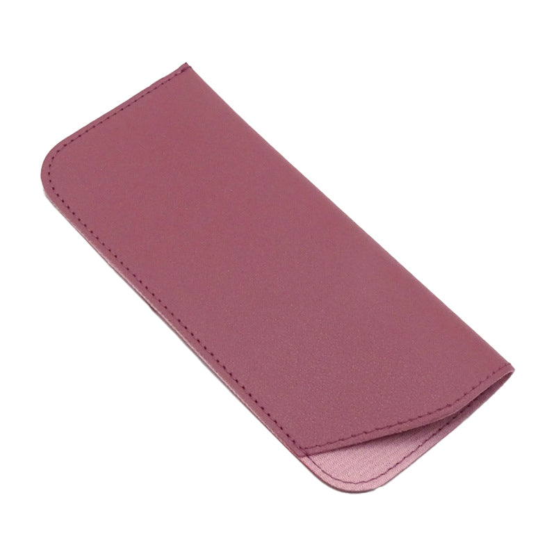 PU Leather Eyeglass Sunglasses Case Soft Pouch