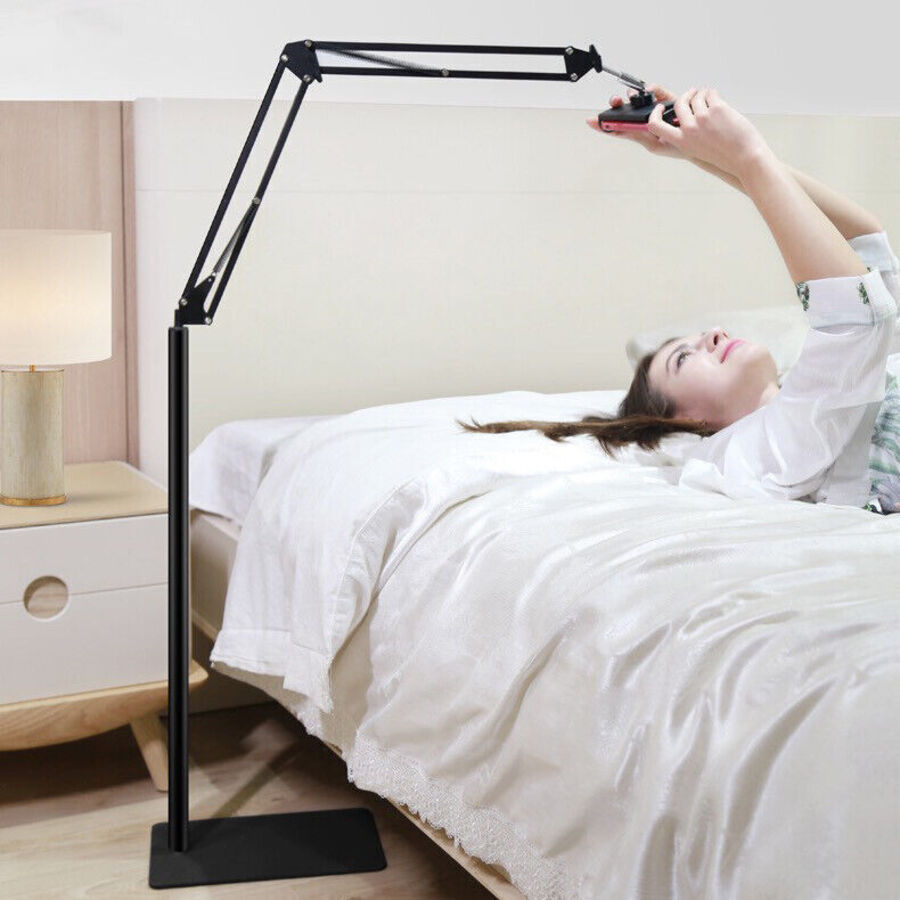 Hands Free Floor Stand Tablet Holder Adjustable for Home Office