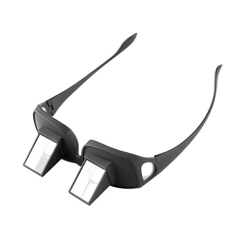 Lazy Horizontal Prism Glasses for Bed Reading