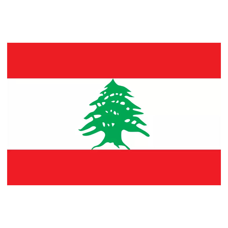 Lebanese Flag 90x150cm Polyester Double-Sided