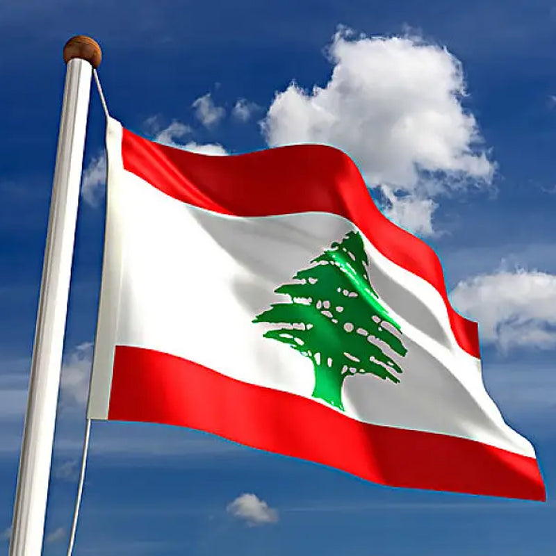 Lebanese Flag 90x150cm Polyester Double-Sided