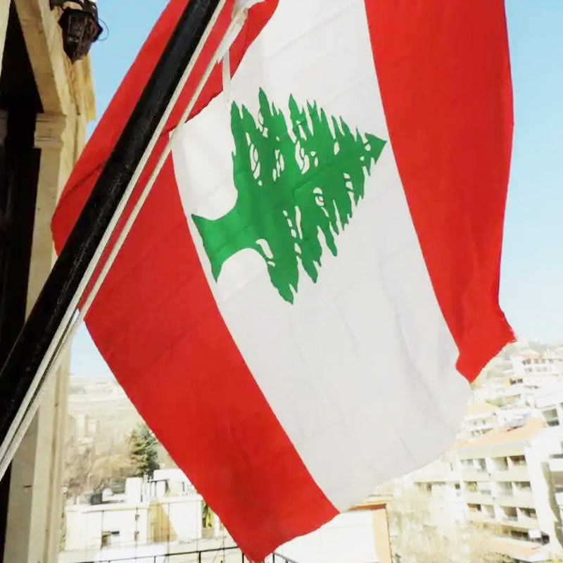 Lebanese Flag 90x150cm Polyester Double-Sided