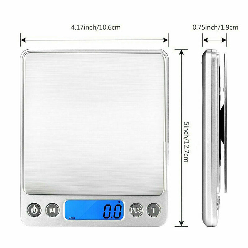 Digital Kitchen Scale 3kg 0.1g with Tare