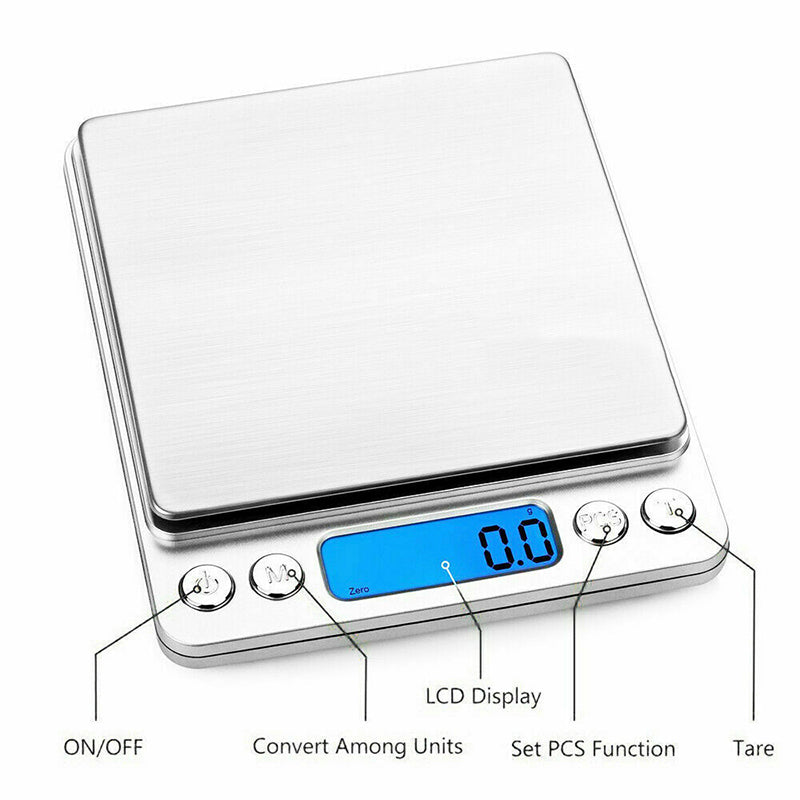 Digital Kitchen Scale 3kg 0.1g with Tare