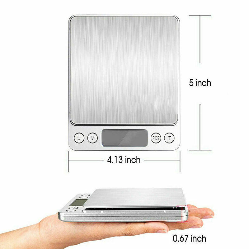 Digital Kitchen Scale 3kg 0.1g with Tare