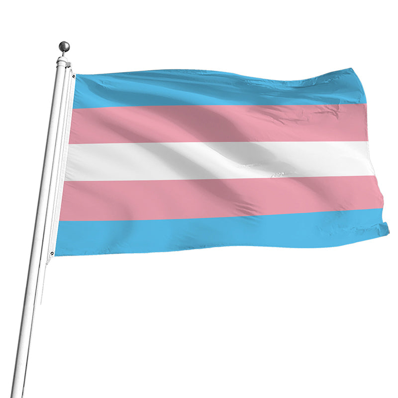 Transgender Pride Flag 90x150cm for Indoor Use