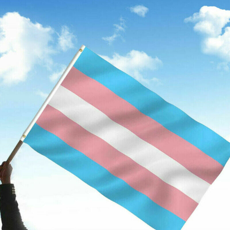 Transgender Pride Flag 90x150cm for Indoor Use