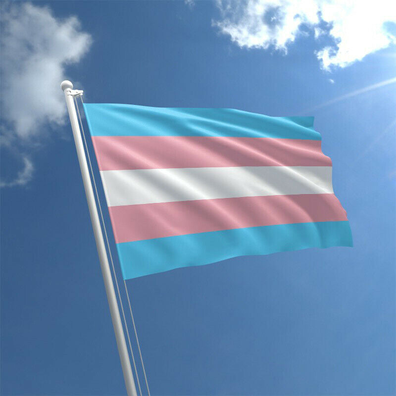 Transgender Pride Flag 90x150cm for Indoor Use