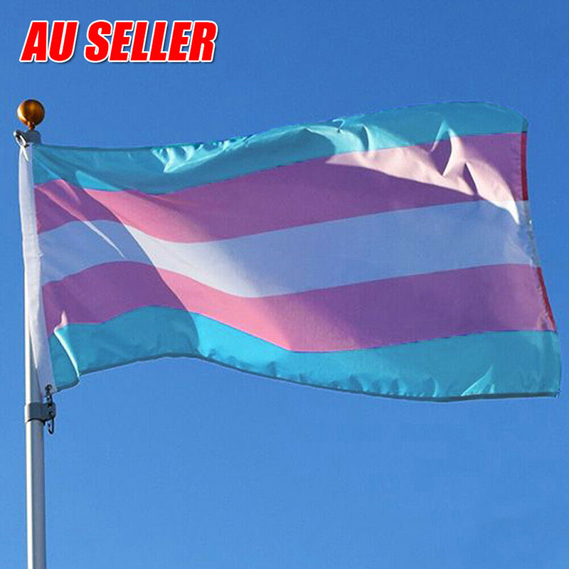 Transgender Pride Flag 90x150cm for Indoor Use