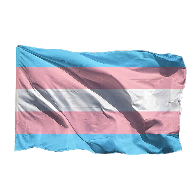 Transgender Pride Flag 90x150cm for Indoor Use