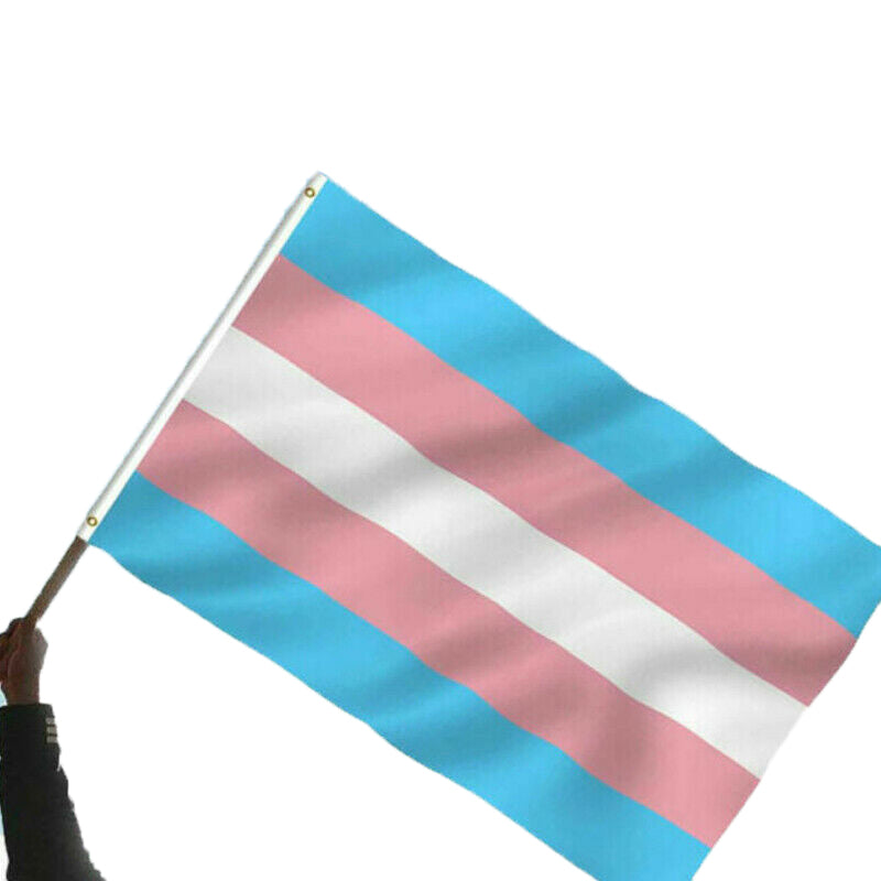 Transgender Pride Flag 90x150cm for Indoor Use