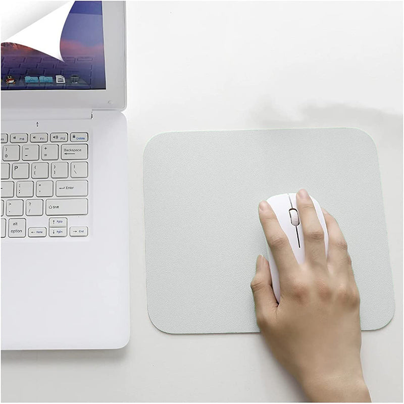 PU Leather Mouse Pad Waterproof Anti-Slip Speed Surface Square