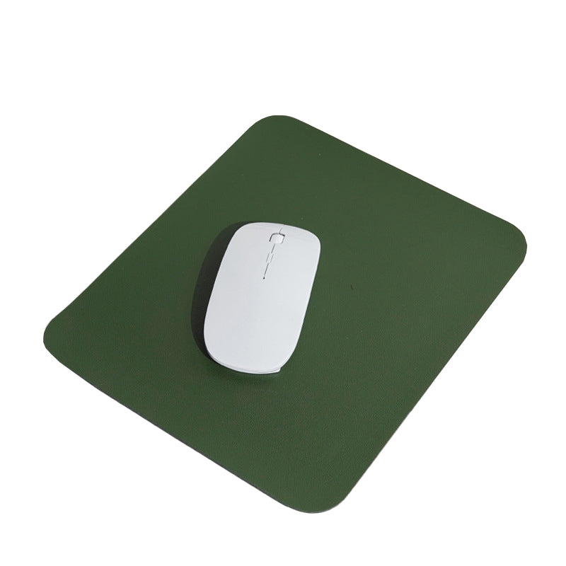 PU Leather Mouse Pad Waterproof Anti-Slip Speed Surface Square