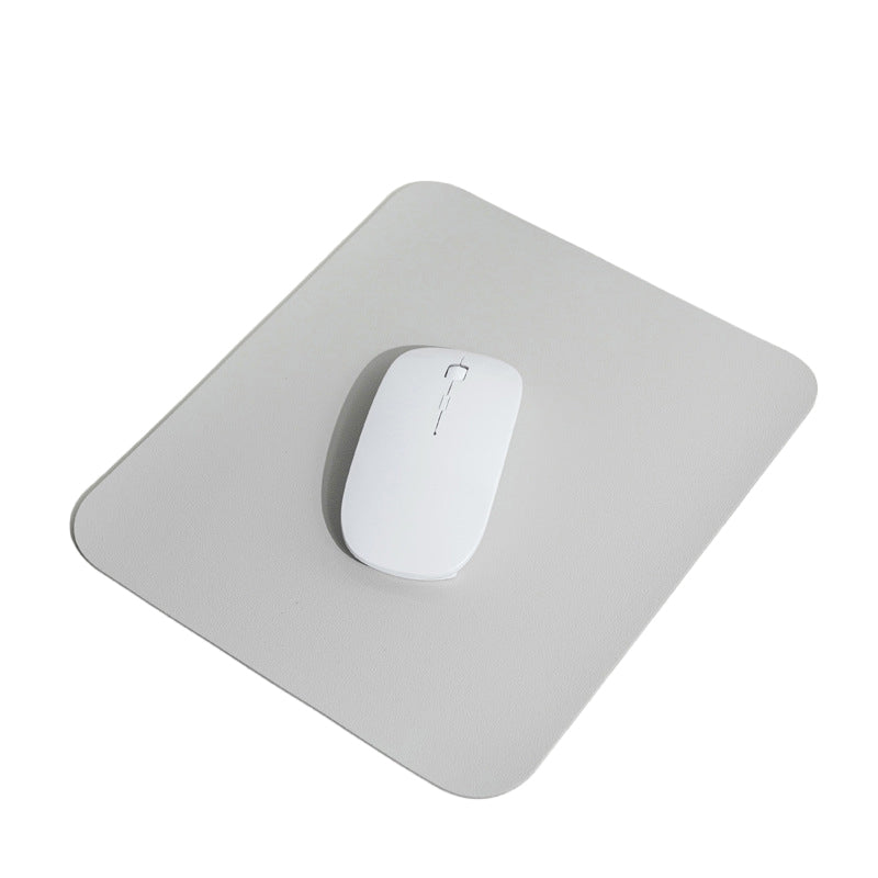 PU Leather Mouse Pad Waterproof Anti-Slip Speed Surface Square