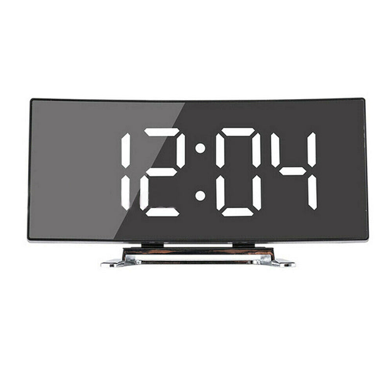 LED Digital Alarm Clock Snooze Temperature Display