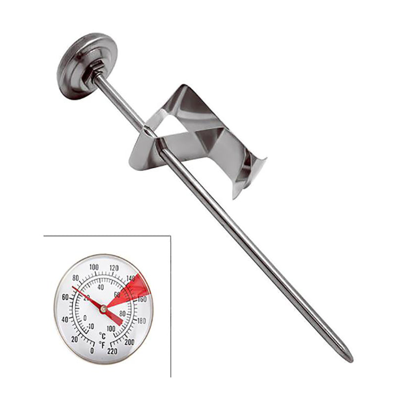 Stainless Steel Food Thermometer Probe with Clip