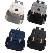 Multifunctional Diaper Backpack Oxford Cloth Mummy Bag with Changing Pad