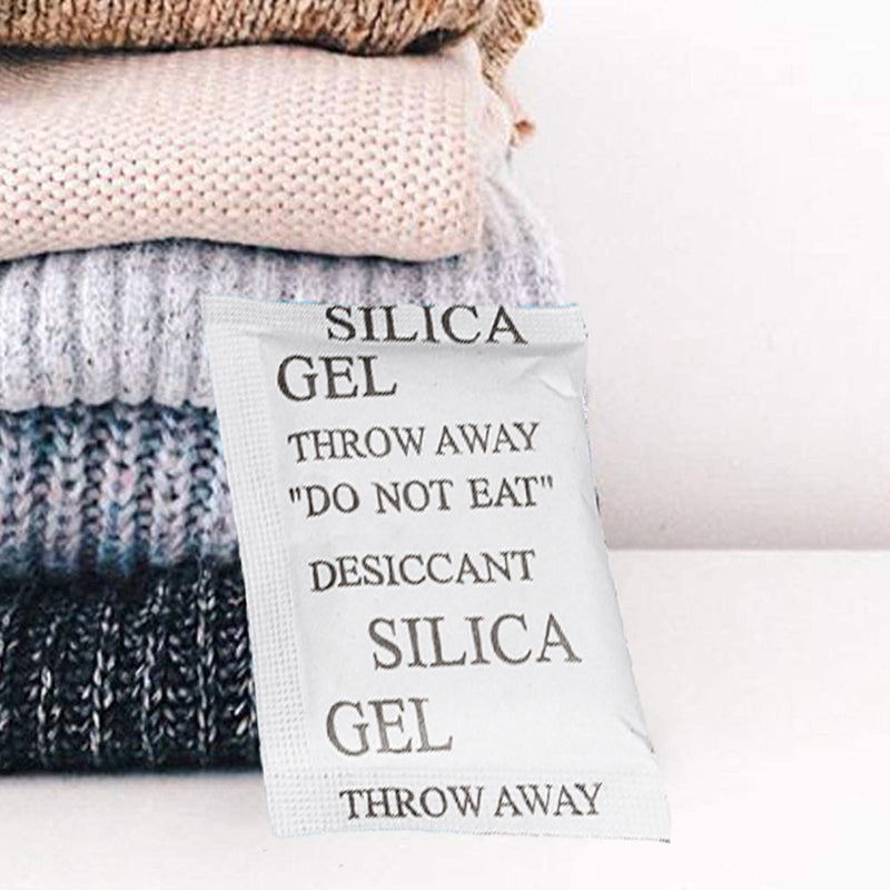 2000 Pcs Silica Gel Packets 1g Moisture Absorber Desiccant