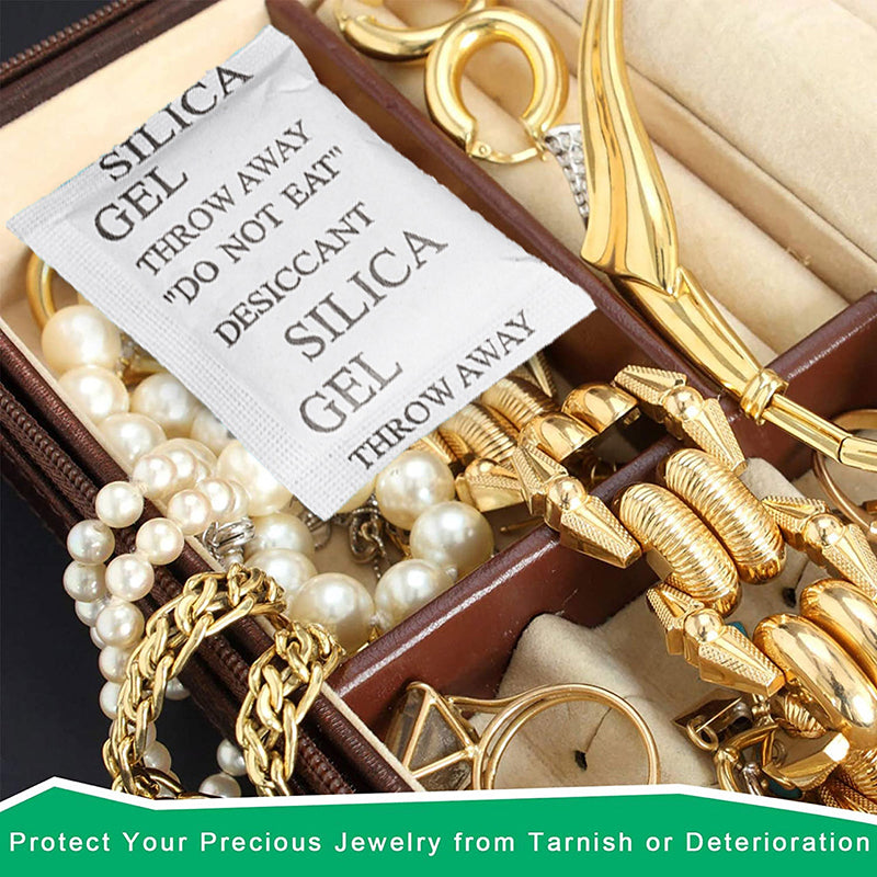 2000 Pcs Silica Gel Packets 1g Moisture Absorber Desiccant