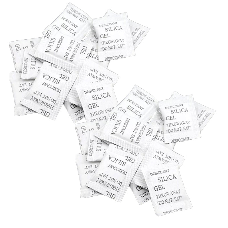 2000 Pcs Silica Gel Packets 1g Moisture Absorber Desiccant