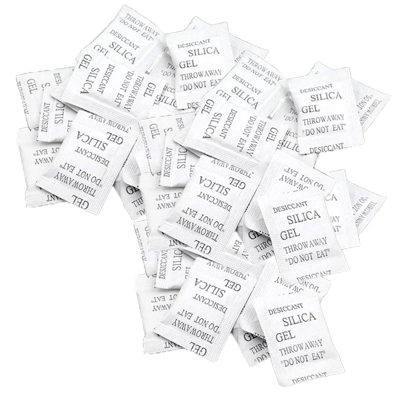2000 Pcs Silica Gel Packets 1g Moisture Absorber Desiccant