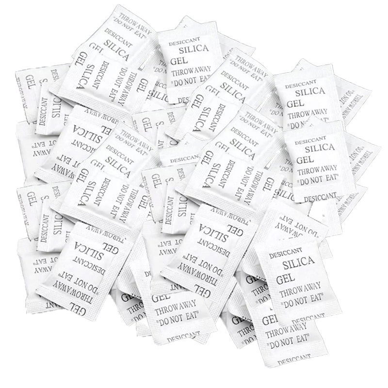 2000 Pcs Silica Gel Packets 1g Moisture Absorber Desiccant