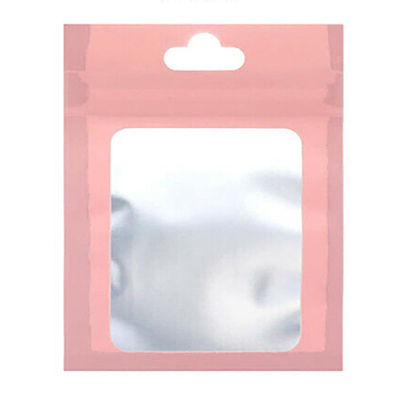 200pcs Resealable Aluminium Foil Zip Lock Bags