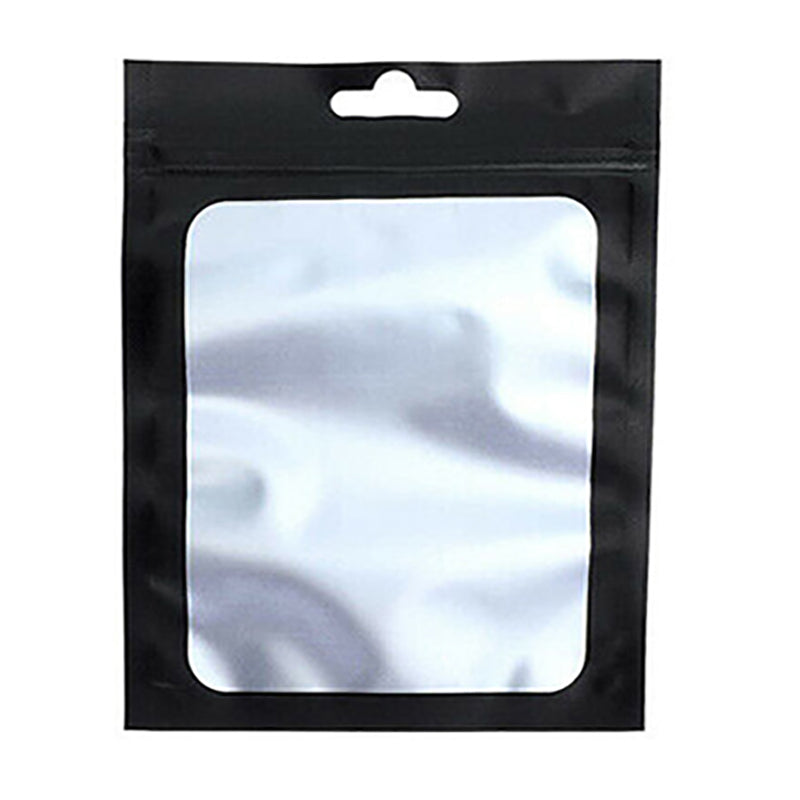 200pcs Resealable Aluminium Foil Zip Lock Bags