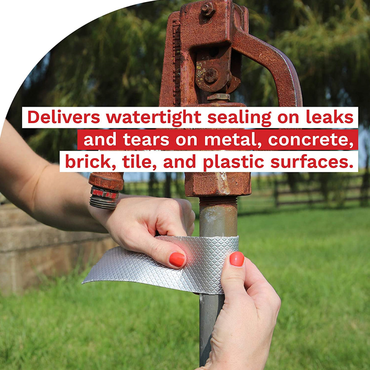 5m Butyl Rubber Aluminium Foil Waterproof Tape for Roof and Pipe Repair