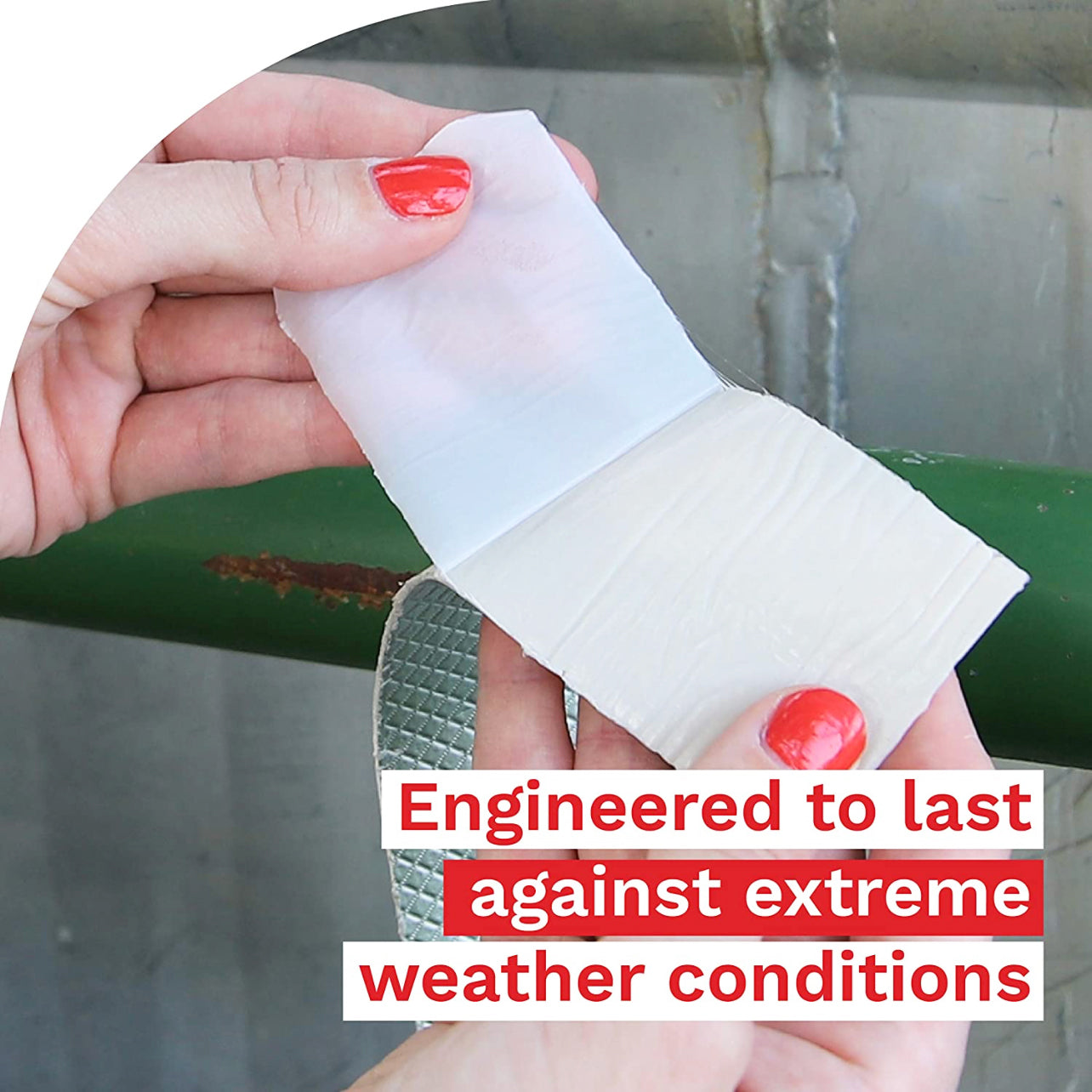 5m Butyl Rubber Aluminium Foil Waterproof Tape for Roof and Pipe Repair