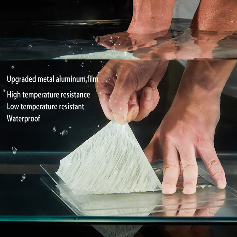 5m Butyl Rubber Aluminium Foil Waterproof Tape for Roof and Pipe Repair