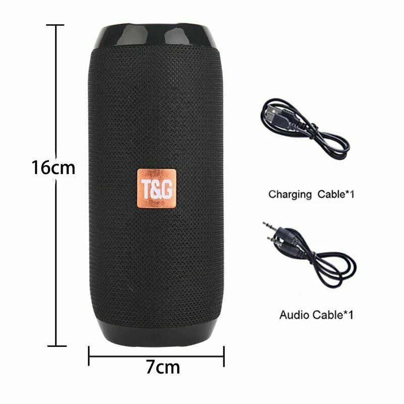 Portable Bluetooth 5.0 Speaker with FM Radio