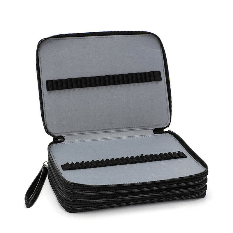 168 Slots Large Capacity Pencil Case Foldable Storage Bag