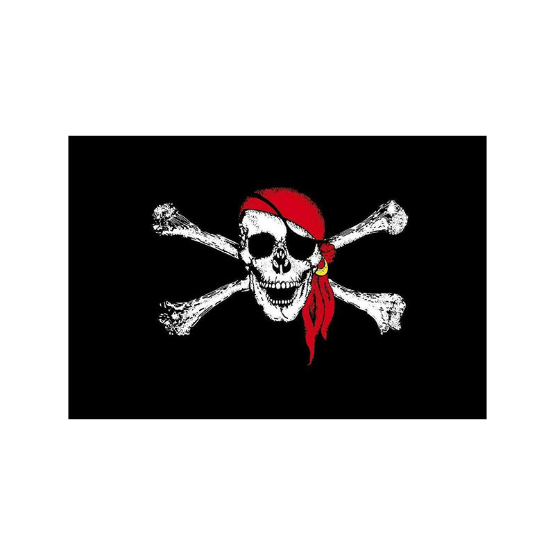 Pirate Flag Jolly Roger Skull Crossbone 90x150cm