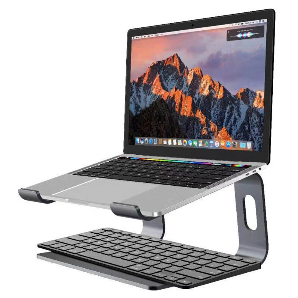 Portable Aluminium Laptop Stand with Ventilated Cooling