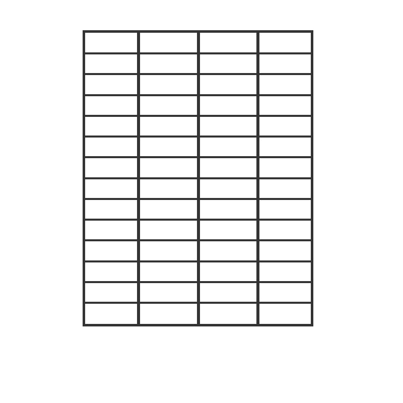 A4 Self Adhesive Sticker Paper Sheet Label Laser Inkjet Print Mailing Address