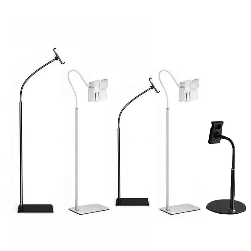 Adjustable Floor Stand Holder with Flexible Arm for Phone Tablet iPad