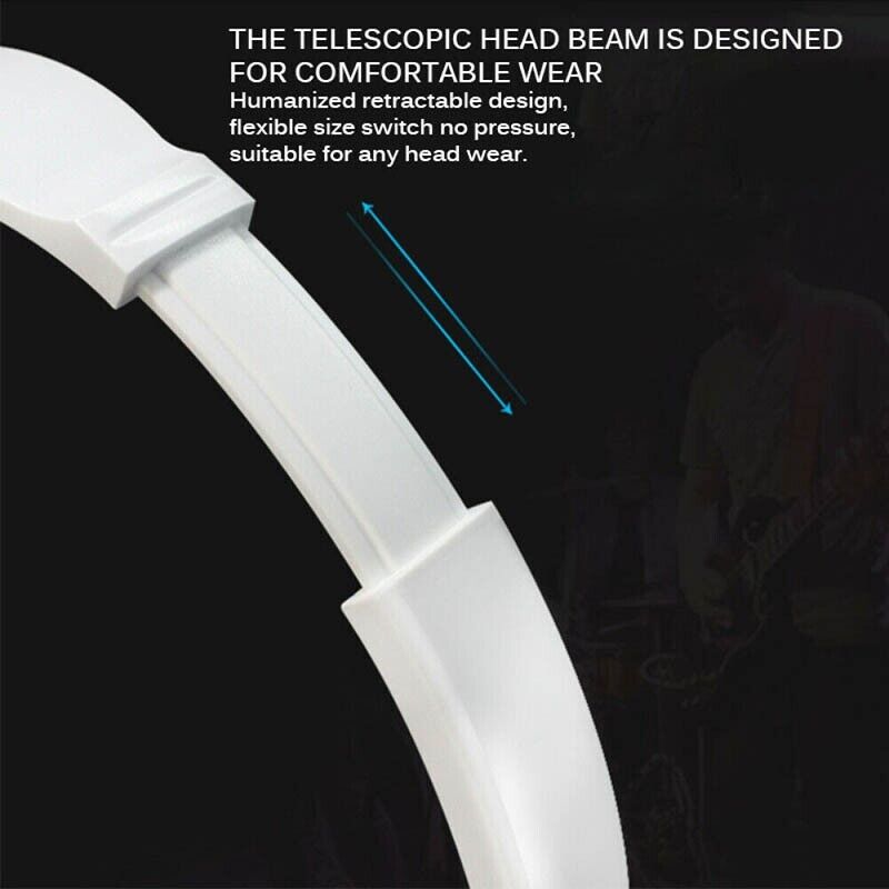 Wired Over-Ear Headphones with Hi-Fi Stereo