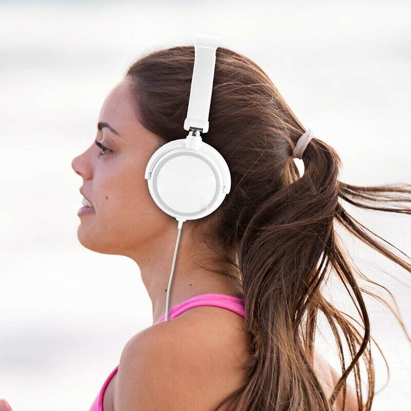 Wired Over-Ear Headphones with Hi-Fi Stereo