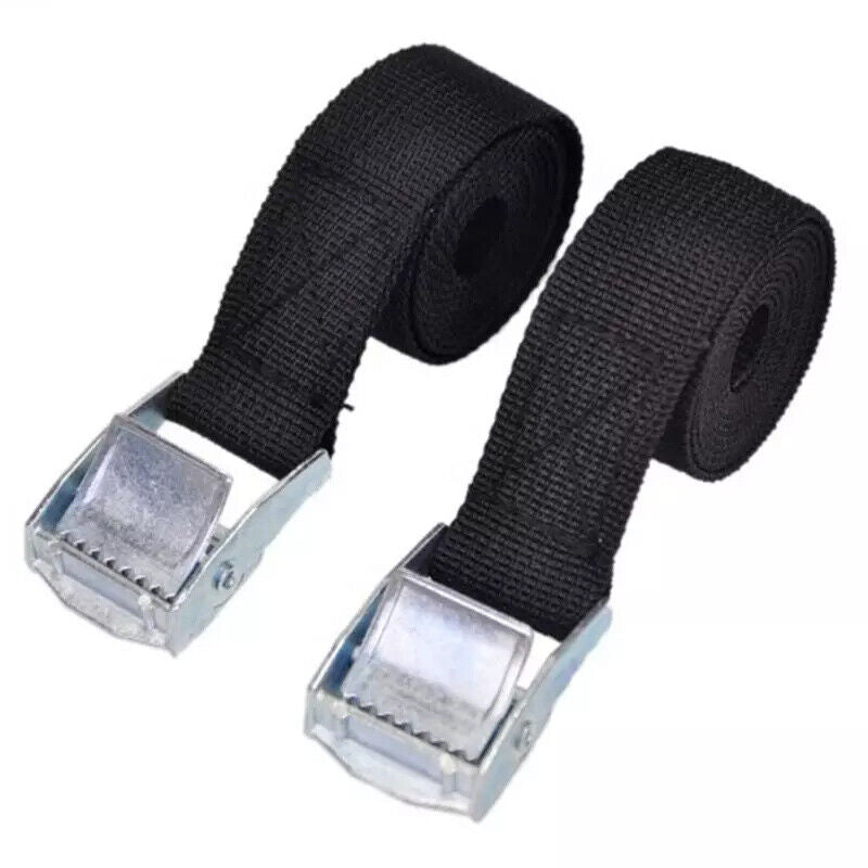 Tie Down Straps 4 Pcs with Metal Cam Buckle