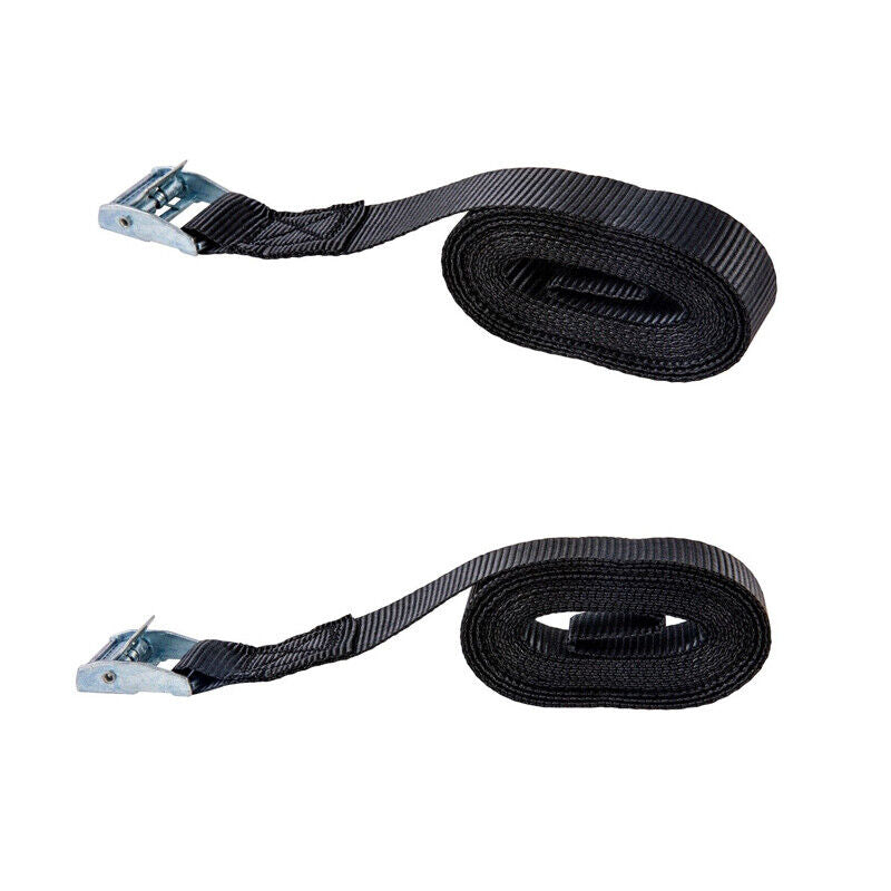 Tie Down Straps 4 Pcs with Metal Cam Buckle