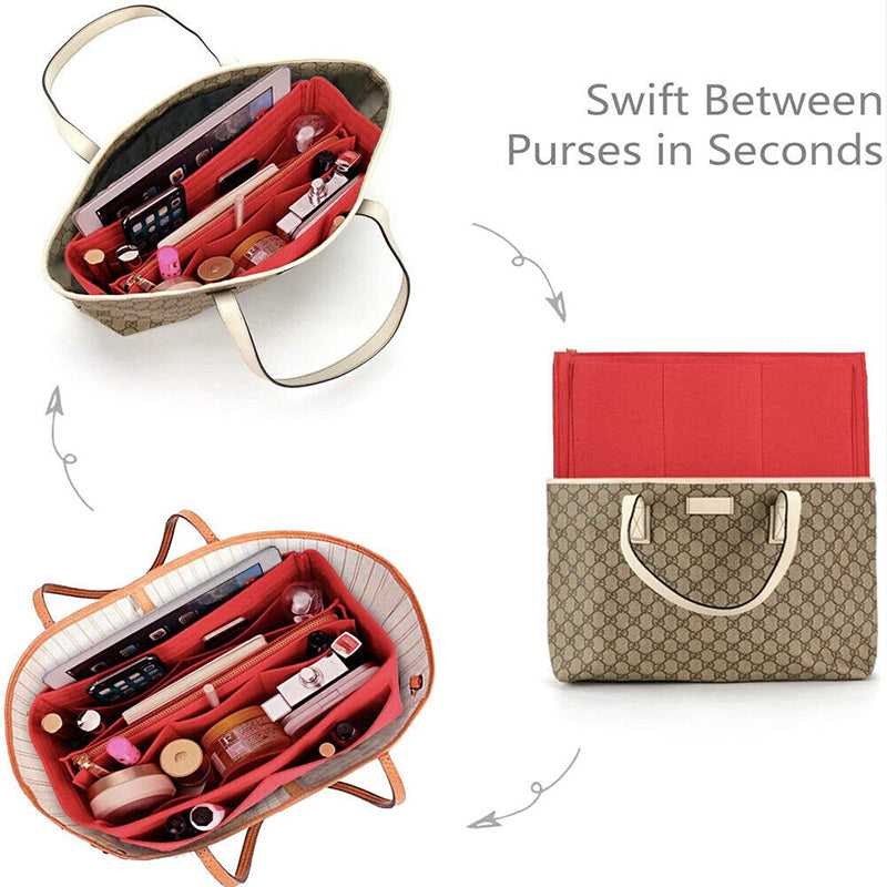 Felt Handbag Organizer Insert for Speedy Neverfull