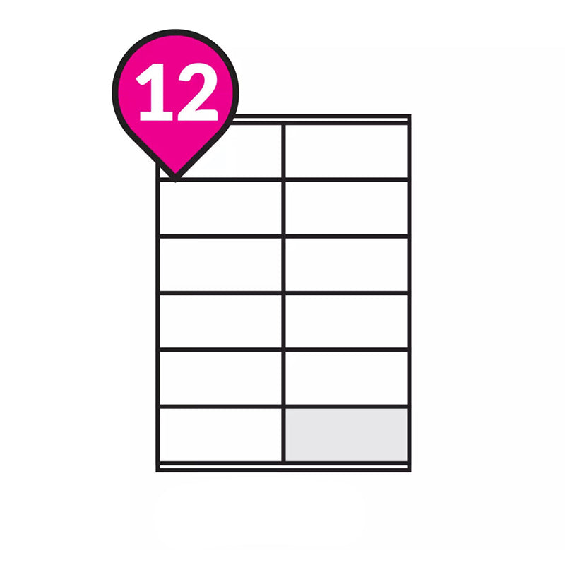 Self Adhesive Label Paper Sheets 105GSM Matte or Glossy