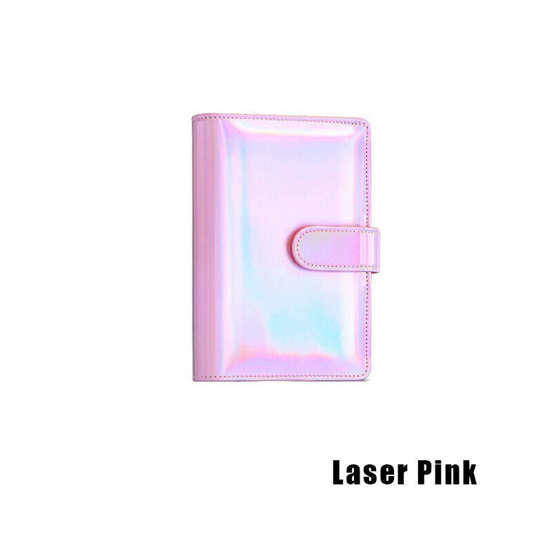 PU Leather Binder Cover Cash Envelope Planner with Pockets